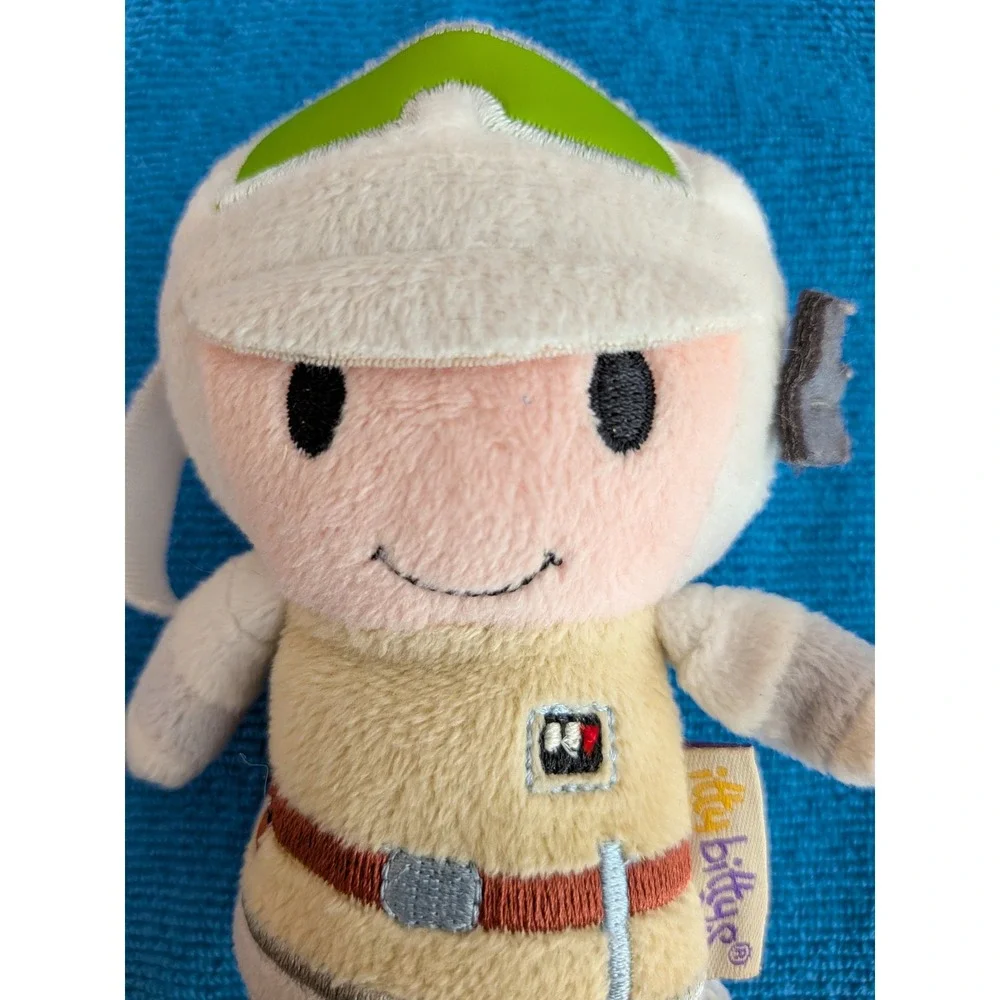 Hallmark Itty Bittys Star Wars Hoth Luke Han Solo Wicket Ewok Plush Lot Flaw